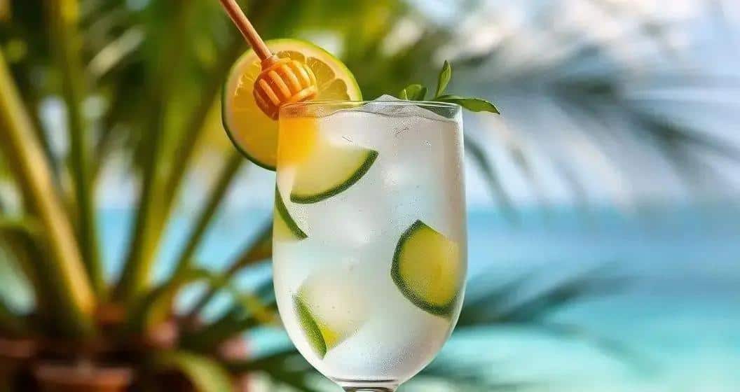 Gin Tonic mit Honiglikör und Cachaça: Heilung für jede Erkältung!