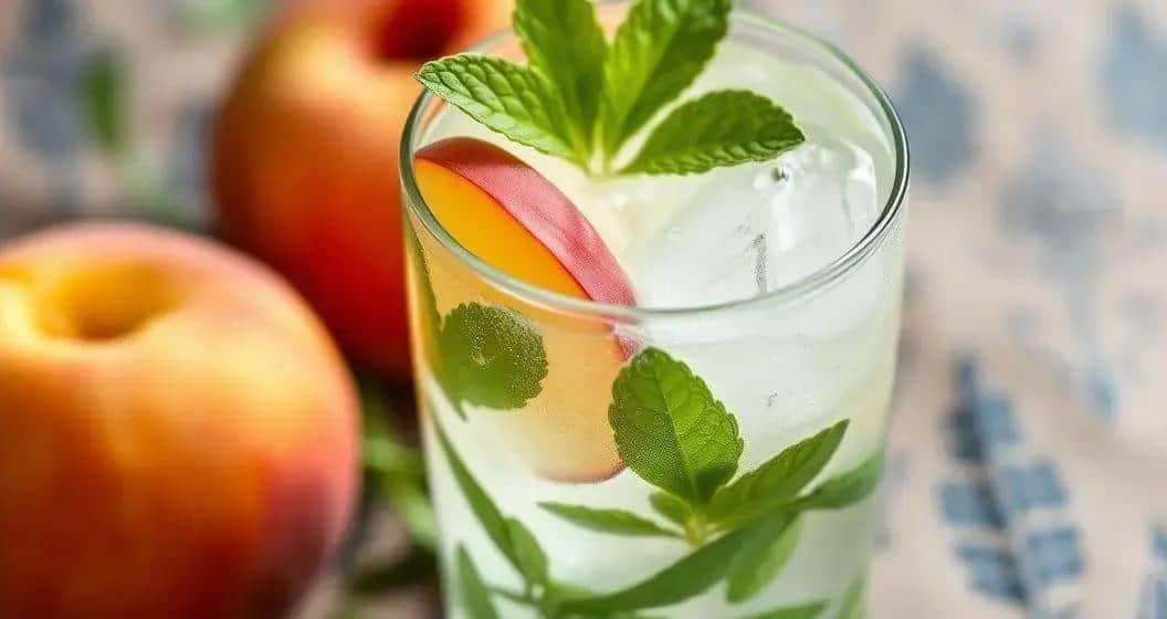 Gin Tonic mit Pfirsich: Sinnlich, saftig und raffiniert! 13 Gin Tonic mit Pfirsich: Sinnlich, saftig und raffiniert!