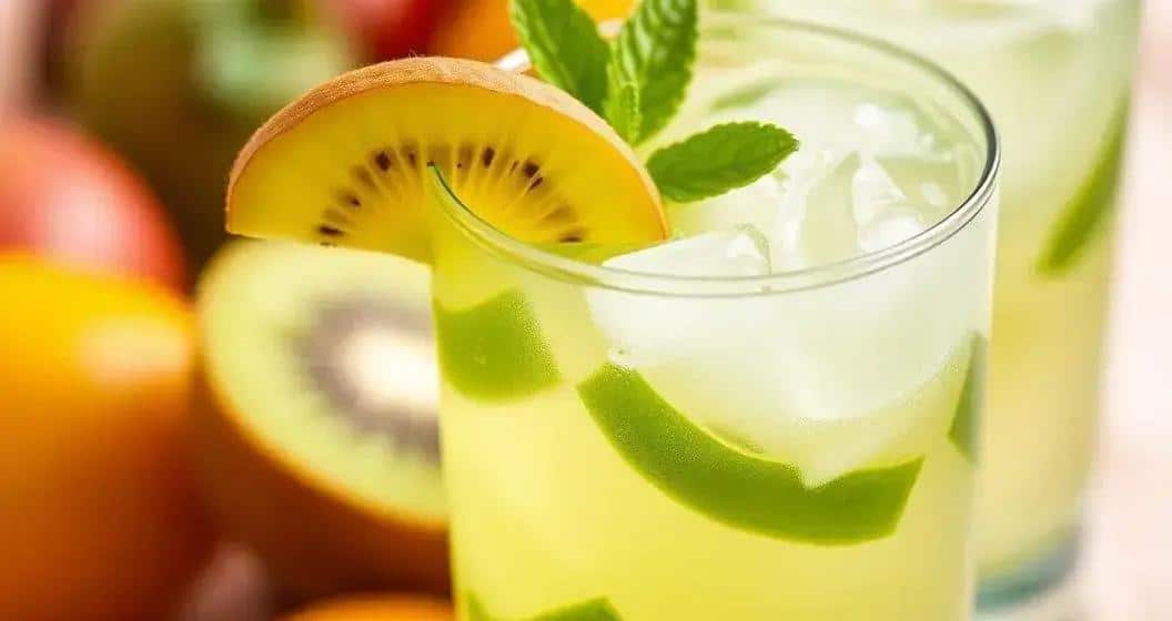 Granatapfel-Kiwi-Drink: Hmm, was für ein Genuss!