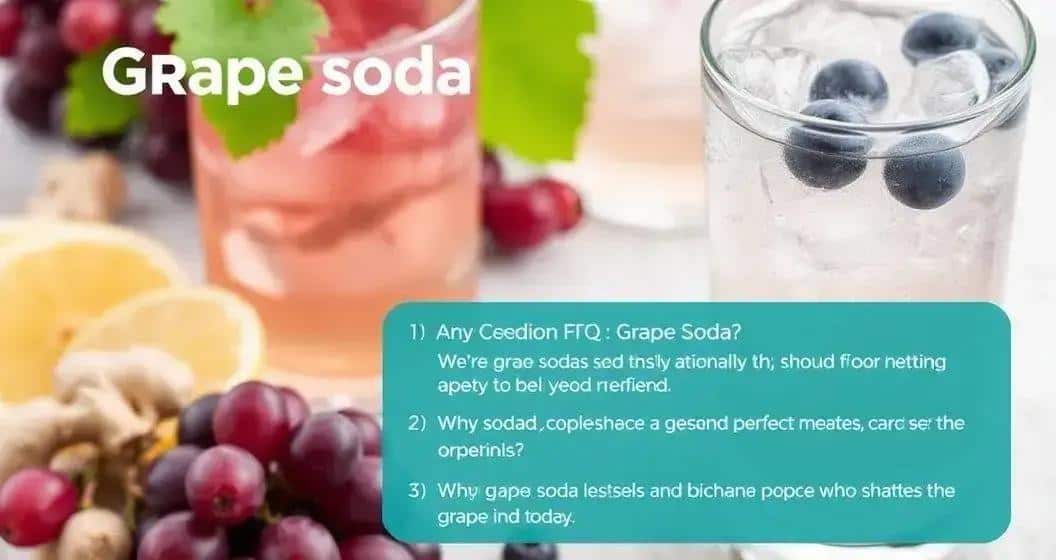 Häufige Fragen zu Traubensoda mit Ingwerzeste