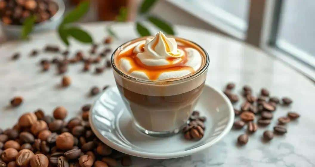Kaffee mit Haselnusslikör und Schlagsahne: Ein köstlicher Genuss am Morgen