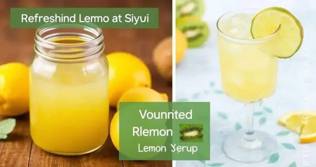 Kenntnis über Zitronensirup und seine Verwendung