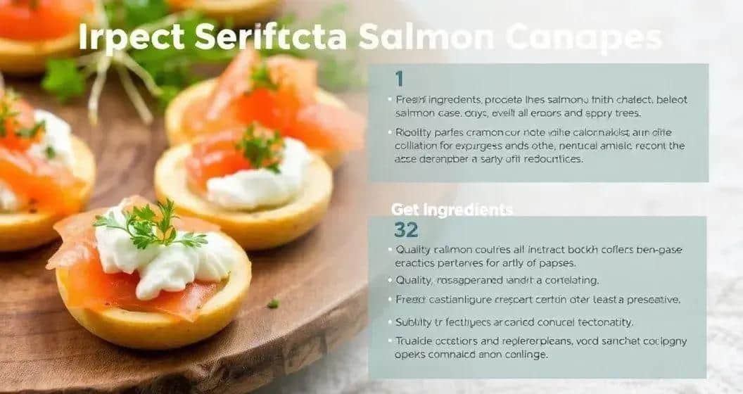 Kochtipps für das perfekte Lachs-Canapé