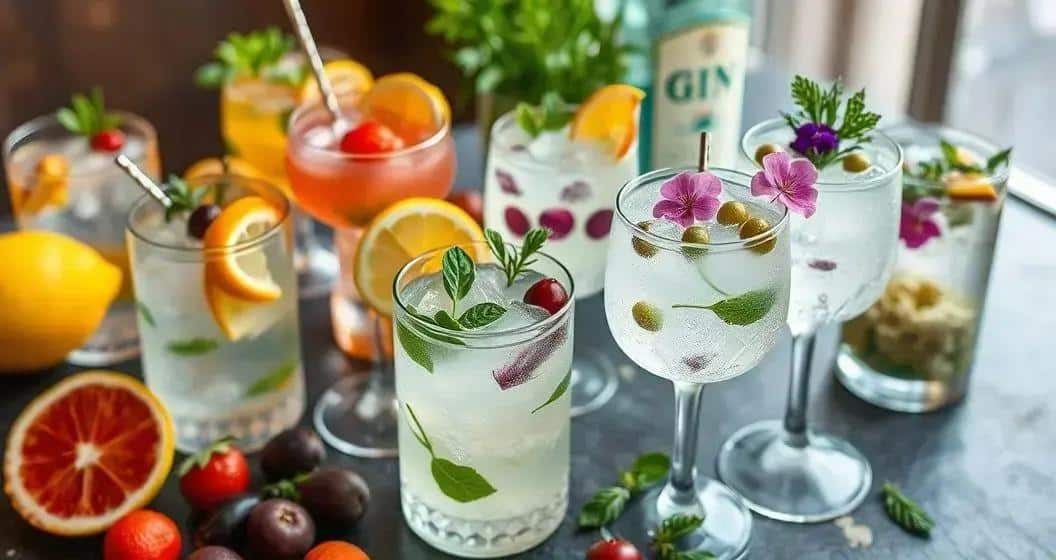 Kreative Rezeptideen für Gin Tonic mit Honiglikör und Cachaça