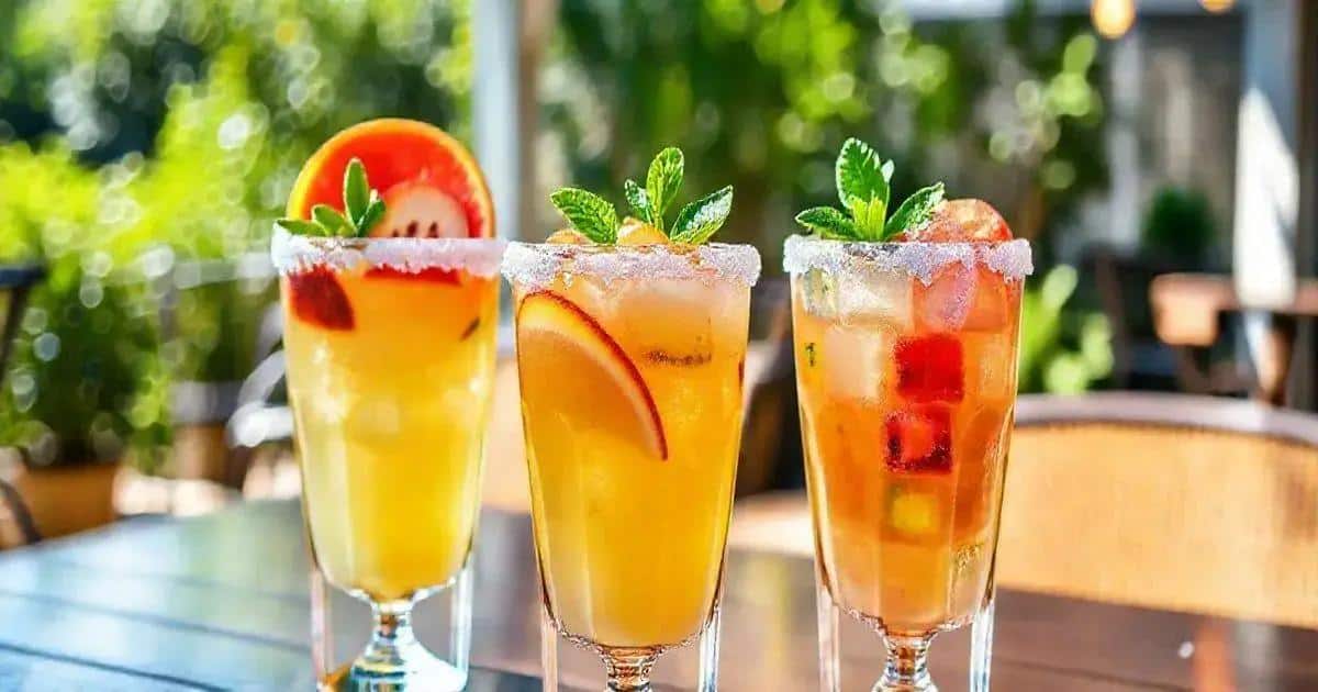 Kreative Serviervorschläge für Apfeldrink