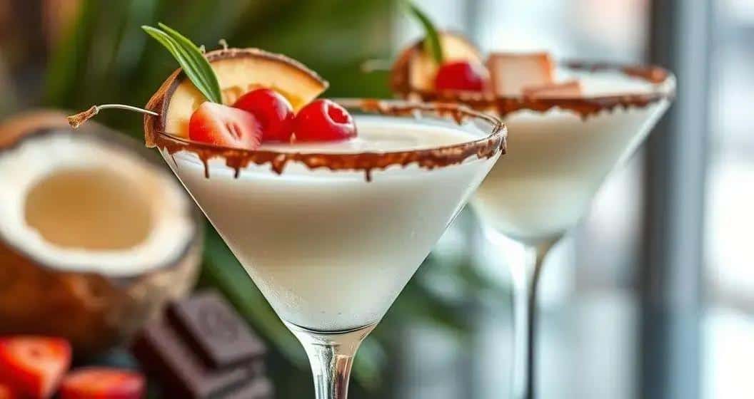 Kreative Serviervorschläge für den Martini