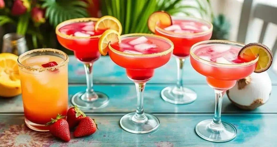 Kreative Variationen der Passionsfrucht Margarita