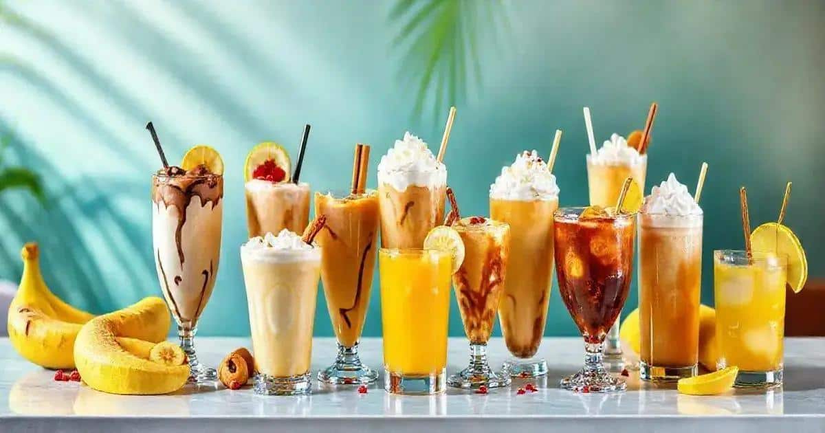 Kreative Variationen des Bananendrinks mit Kondensmilch