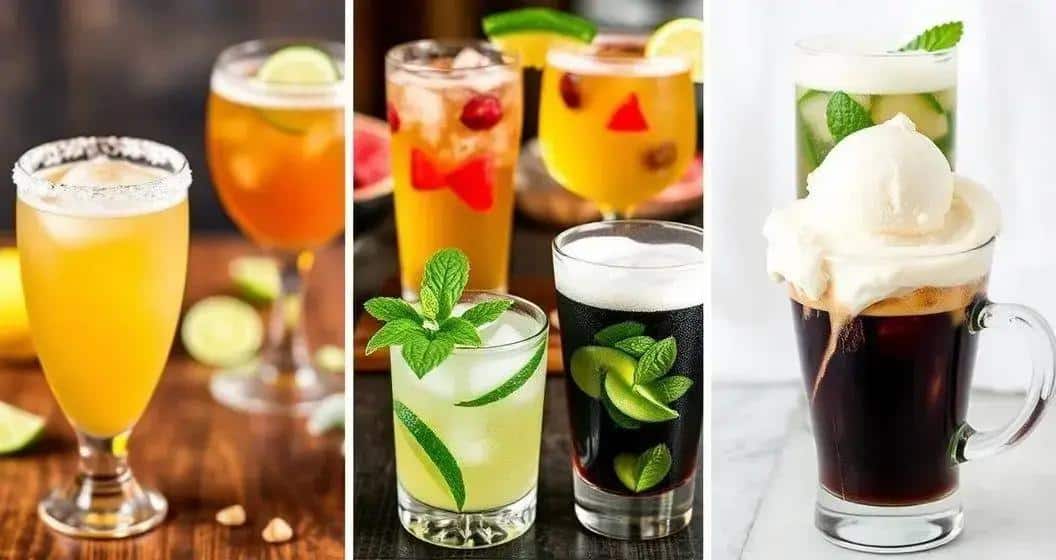 Kreative Variationen des Drinks mit Bier