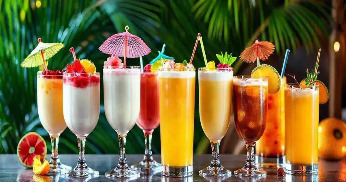 Kreative Variationen des Kokosmilch-Daiquiri
