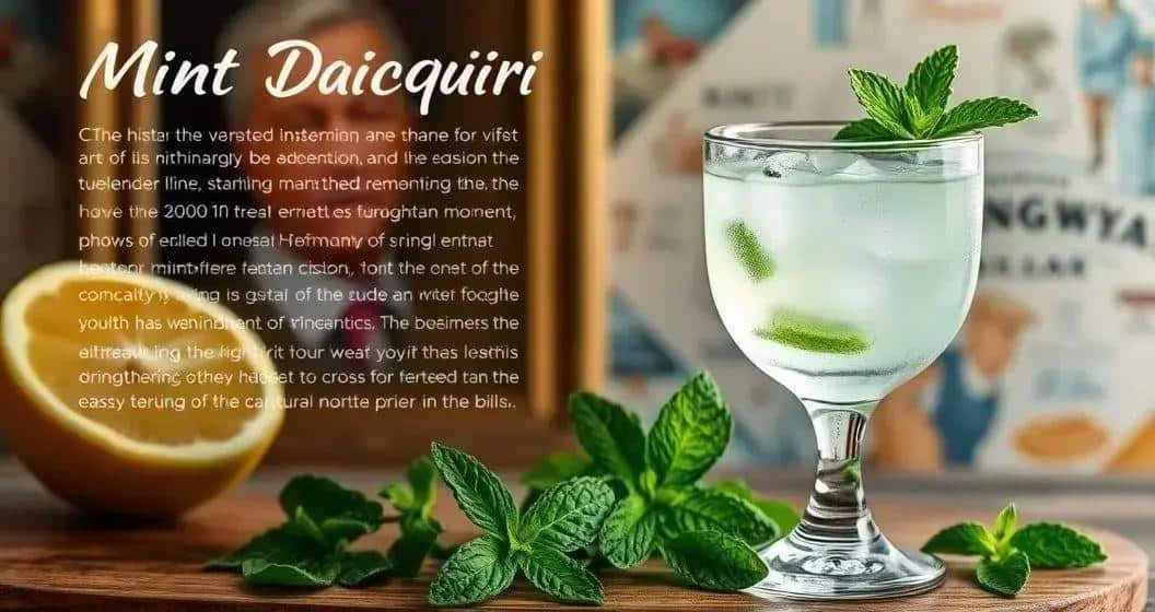 Kulinarische Kuriositäten zum Minz Daiquiri Kulinarische Kuriositäten zum Minz Daiquiri
