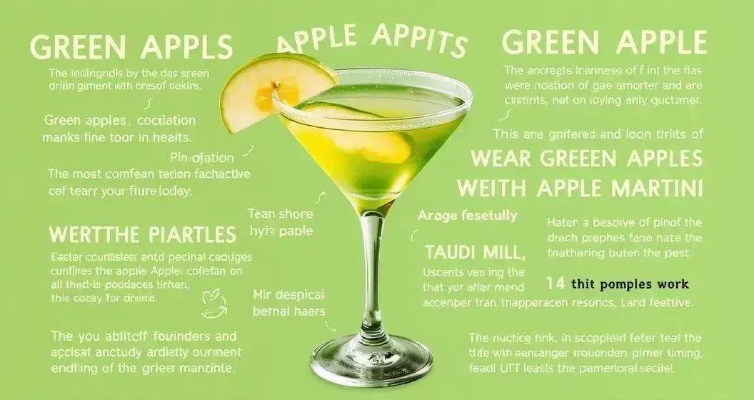 Kuriositäten über den Grünen Apfel Martini Kuriositäten über den Grünen Apfel Martini