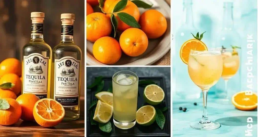 Kuriositäten über Tequila und Mandarinenlimonade