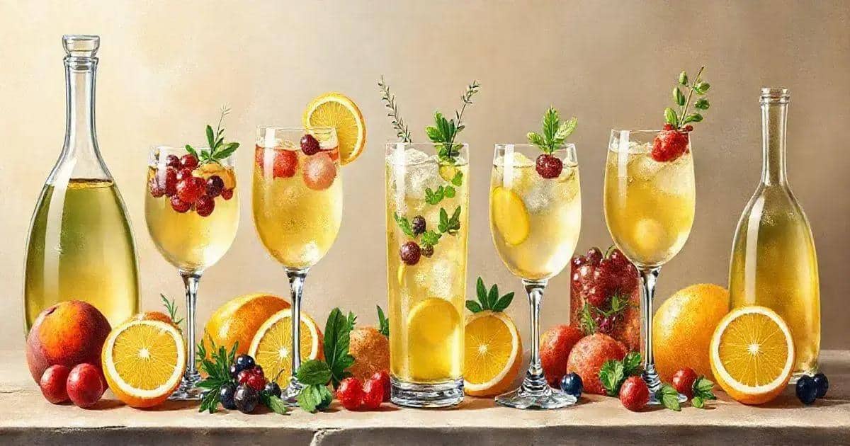 Kuriositäten zu Drinks mit Weißwein