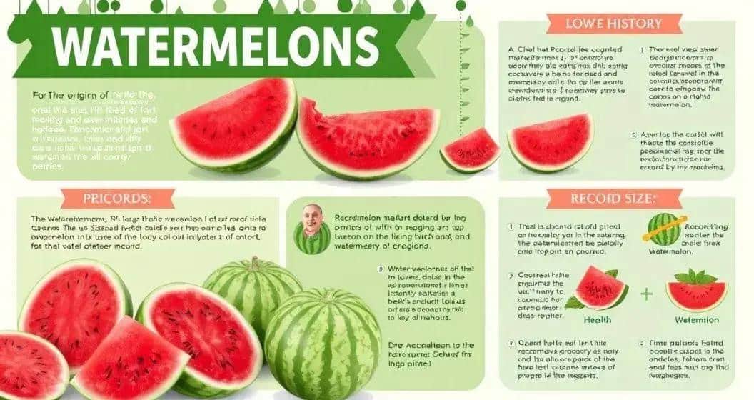 Kuriositäten zu Wassermelonen und deren Herkunft
