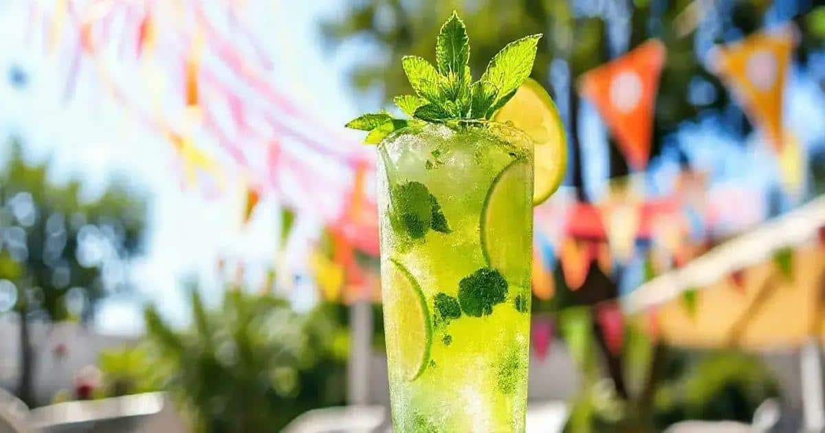 Mojito mit grünem Apfelsoda: Ein erfrischendes Getränk