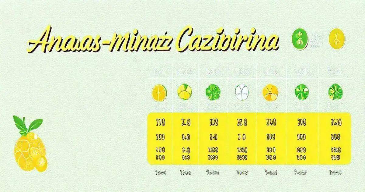 Nährwertinformationen zur Ananas-Minze-Caipirinha