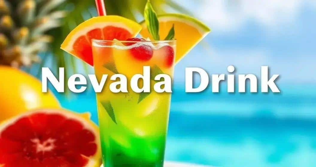 Nevada-Drink mit Zitrone und Erdbeere: Eine himmlische Kombination!