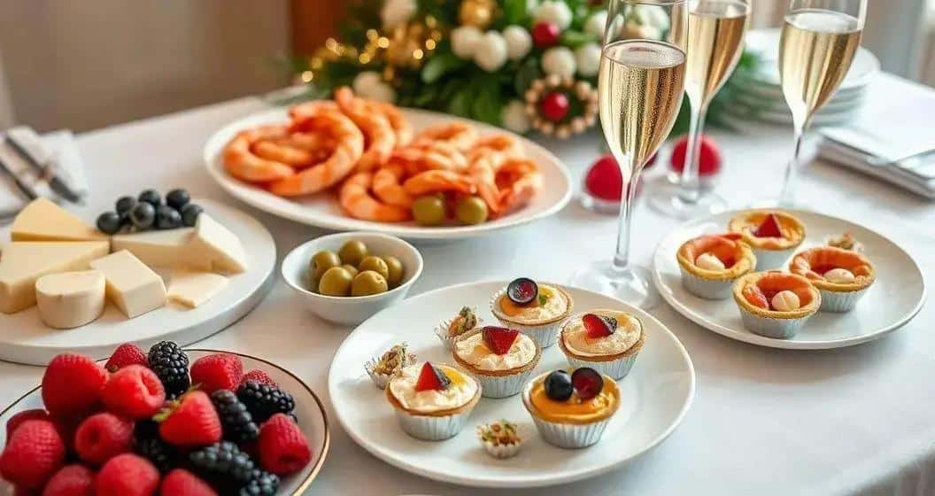 Passende Snacks zum Champagner-Cocktail