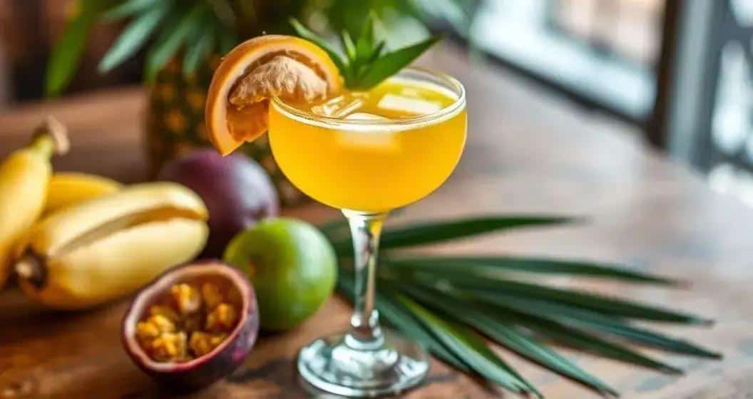Passionsfrucht-Caipirinha mit Ingwer: Beruhigend und belebend!