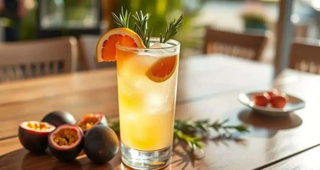 Passionsfrucht-Caipiroska mit Rosmarin: Tropisch, frisch und unvergesslich!