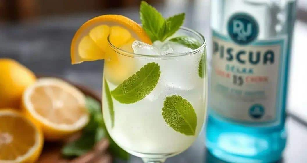 Pisco mit sizilianischem Zitronensoda: Ein erfrischender Cocktail!