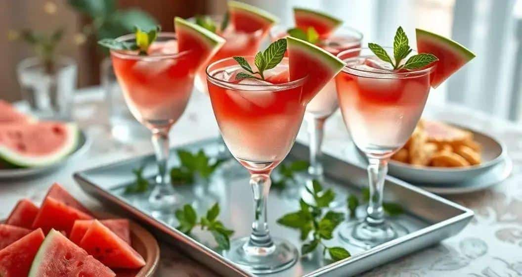 Serviervorschläge für Wodka mit Wassermelonensaft