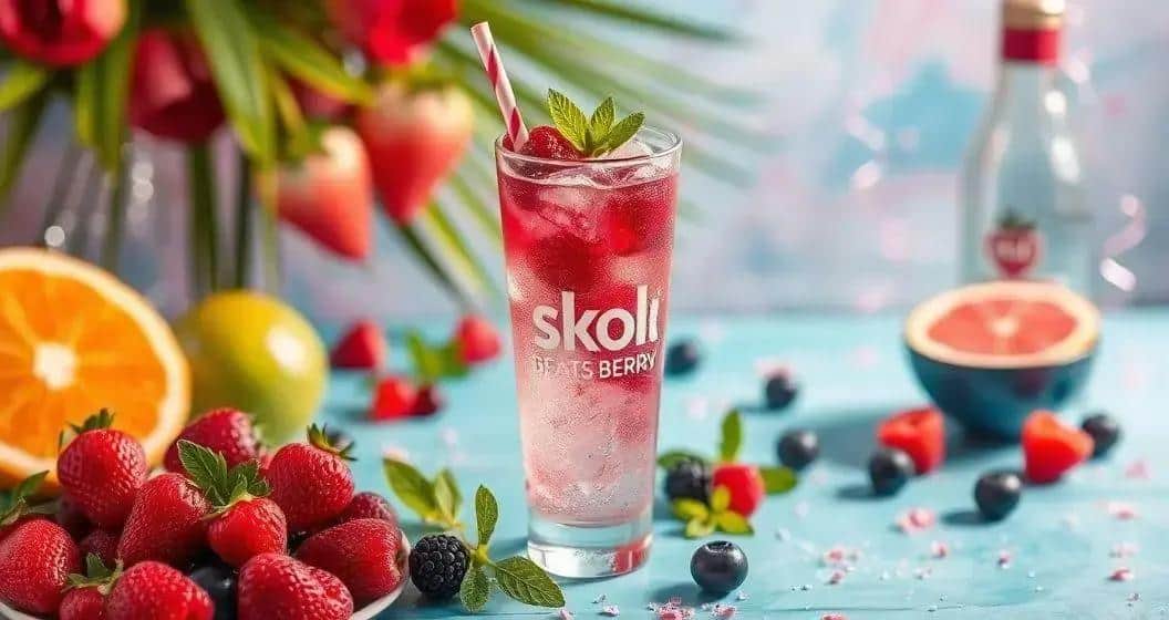 Skol Beats Berry mit roten Beeren: Ein spritziger Genuss! 2 Skol Beats Berry mit roten Beeren: Ein spritziger Genuss!