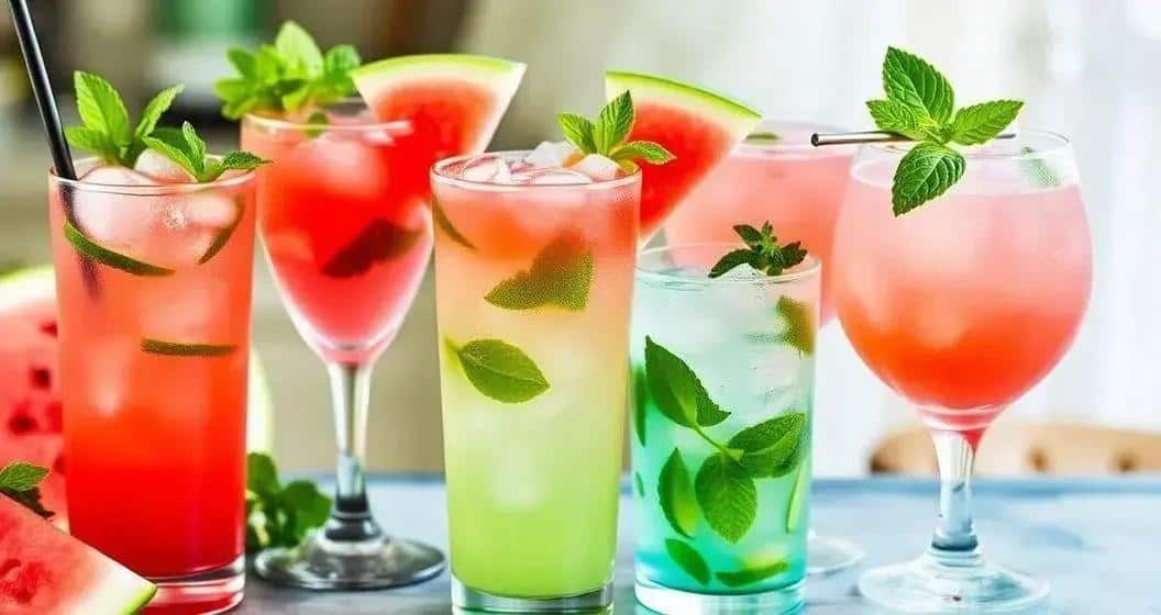 Sommerliche Cocktailideen mit Wassermelonensaft