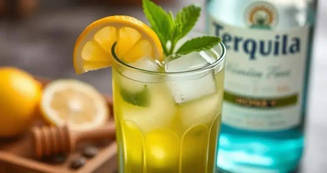 Tequila mit Mate-Tee und Honig: Der kraftvolle Sommer-Twist!