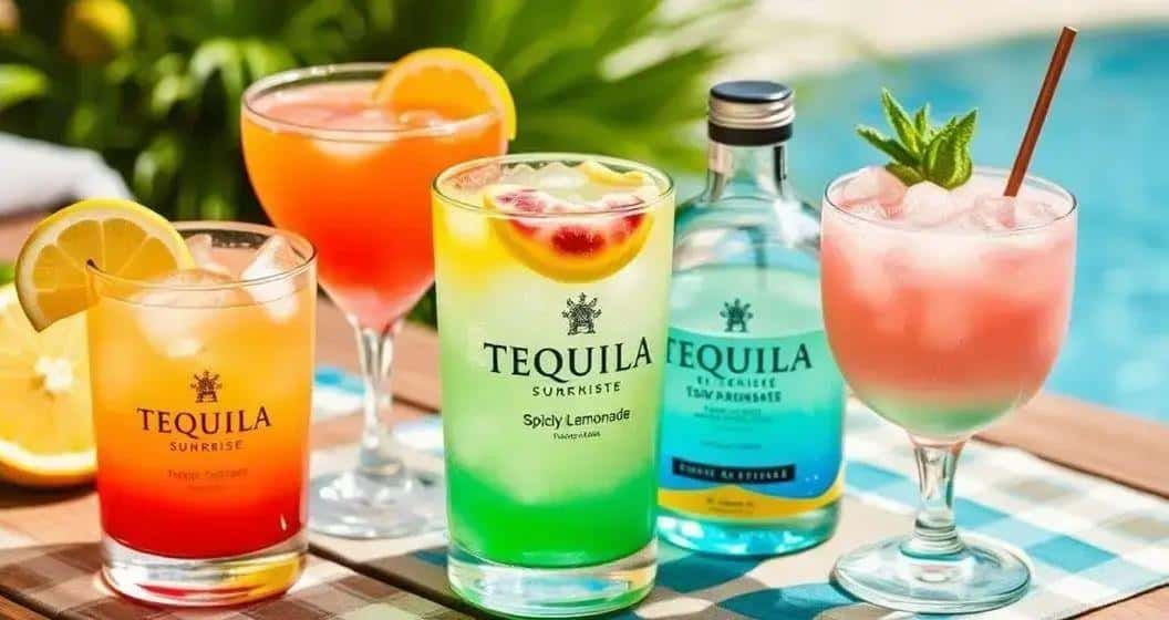 Tolle Variationen von Tequila mit Zitronensaft