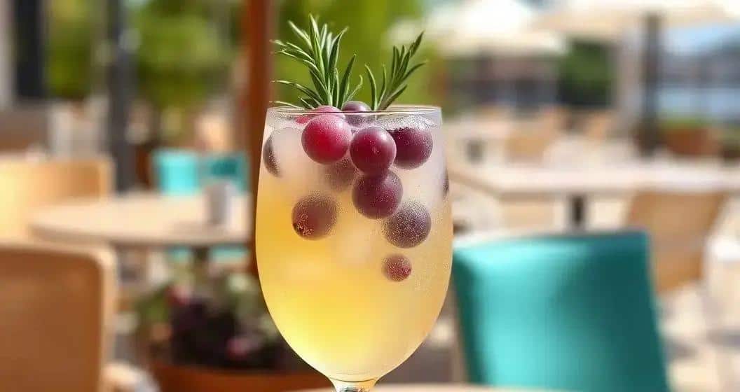 Trauben-Caipiríssima mit Rosmarin: Kräuterfrische trifft auf Frucht!