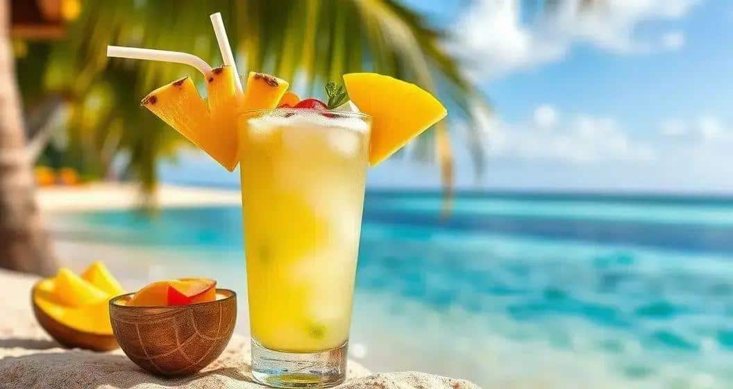 Tropische Tequila mit Ananas und Kokos: Dein Kurzurlaub im Glas!
