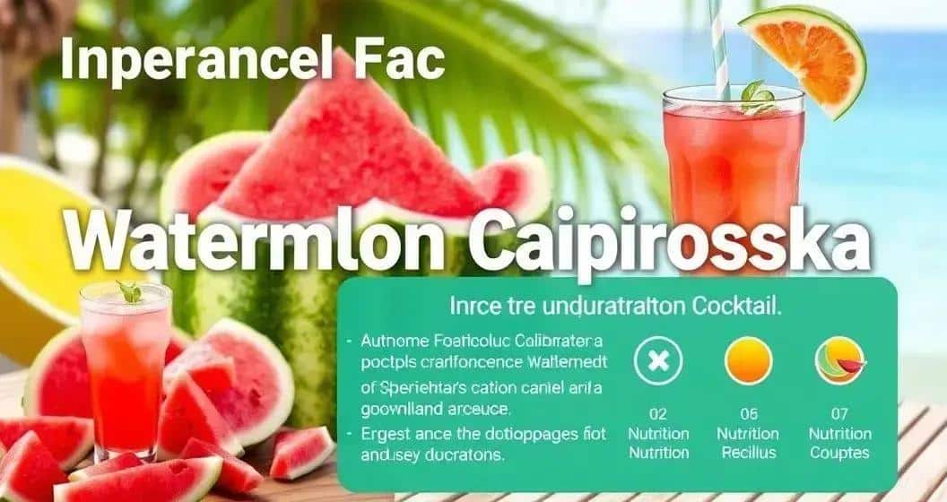Überraschende Fakten über Wassermelonen Caipiroska Überraschende Fakten über Wassermelonen Caipiroska