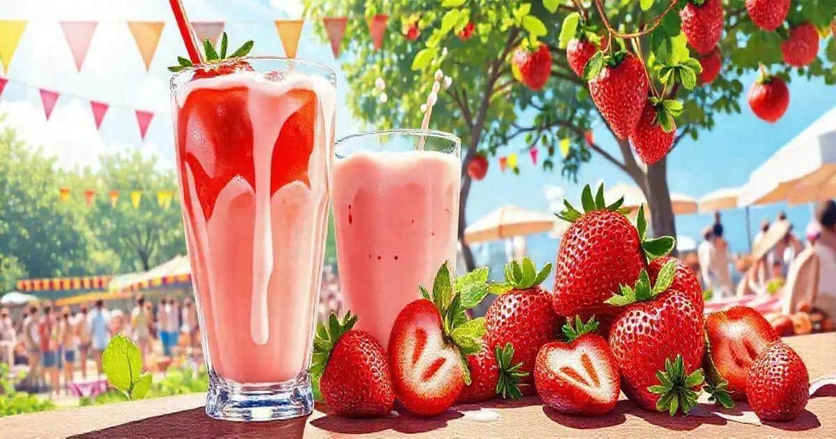 Ursprung des Erdbeerdrinks: Ein Sommerklassiker