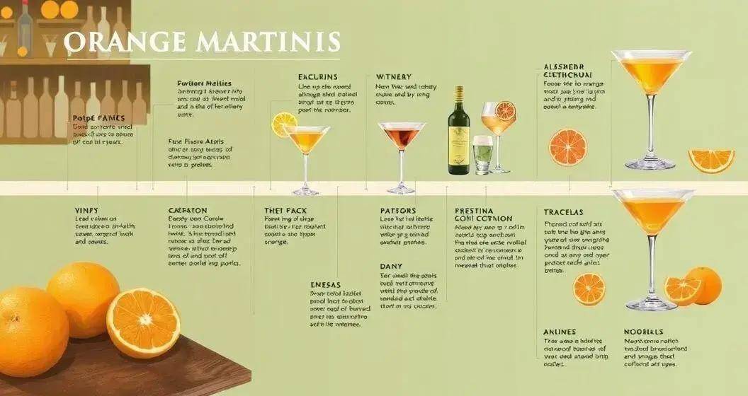 Ursprung des Orangen Martini Ursprung des Orangen Martini
