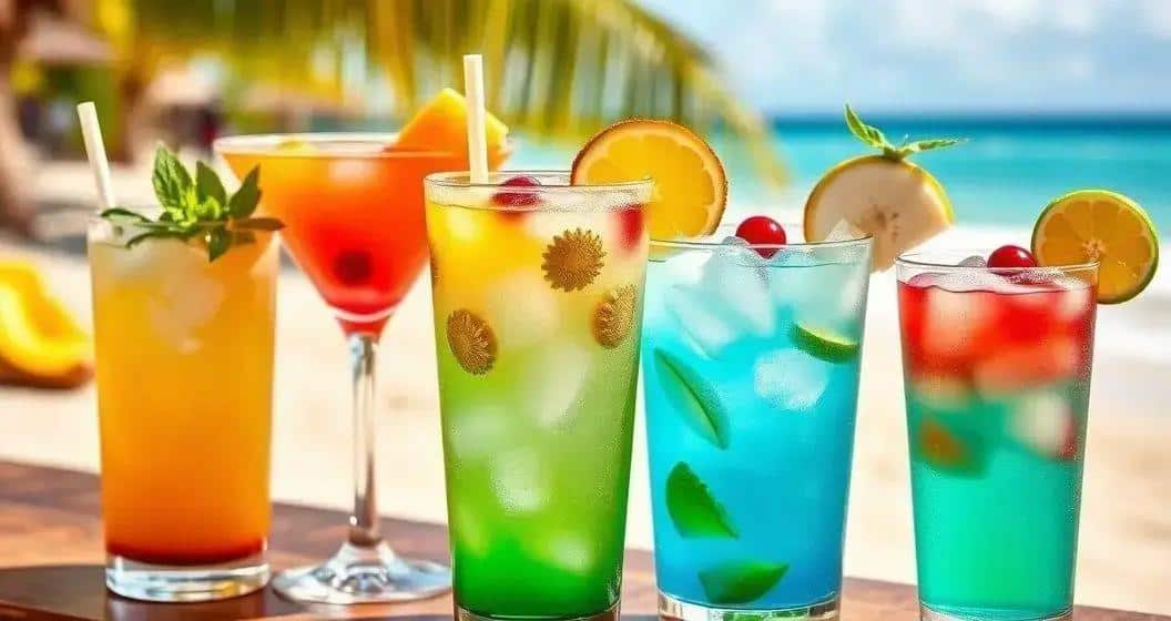 Varianten des tropischen Tequila Cocktails