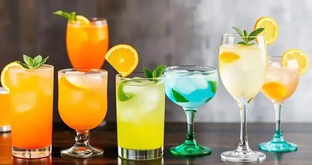 Variationen der Mandarinen Caipirinha Variationen der Mandarinen Caipirinha