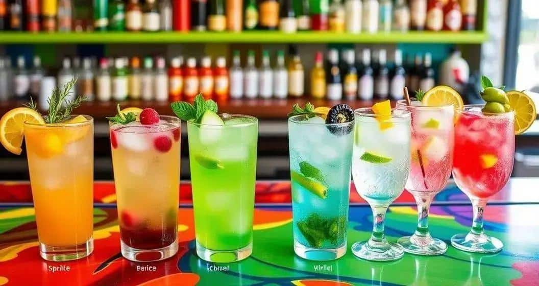 Variationen der Sprite-Caipirinha ausprobieren