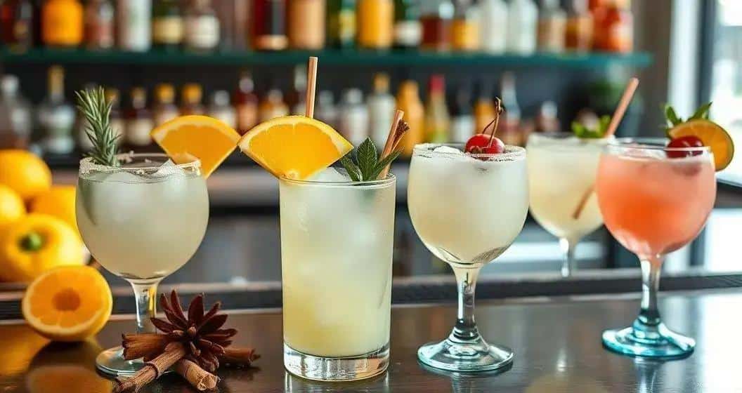 Variationen der Weiße Pitaya-Caipirinha
