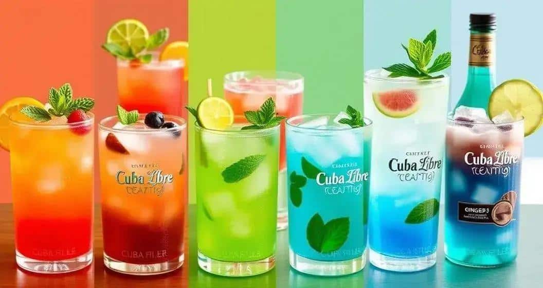 Variationen des Cuba Libre Caipiroska