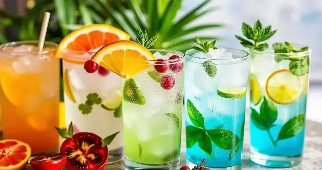 Variationen des klassischen Gin Tonic mit Cachaça