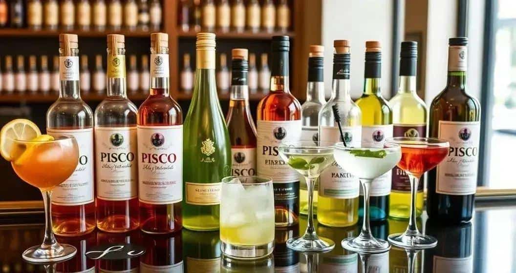 Varietäten von Pisco und ihre Verwendung in Cocktails