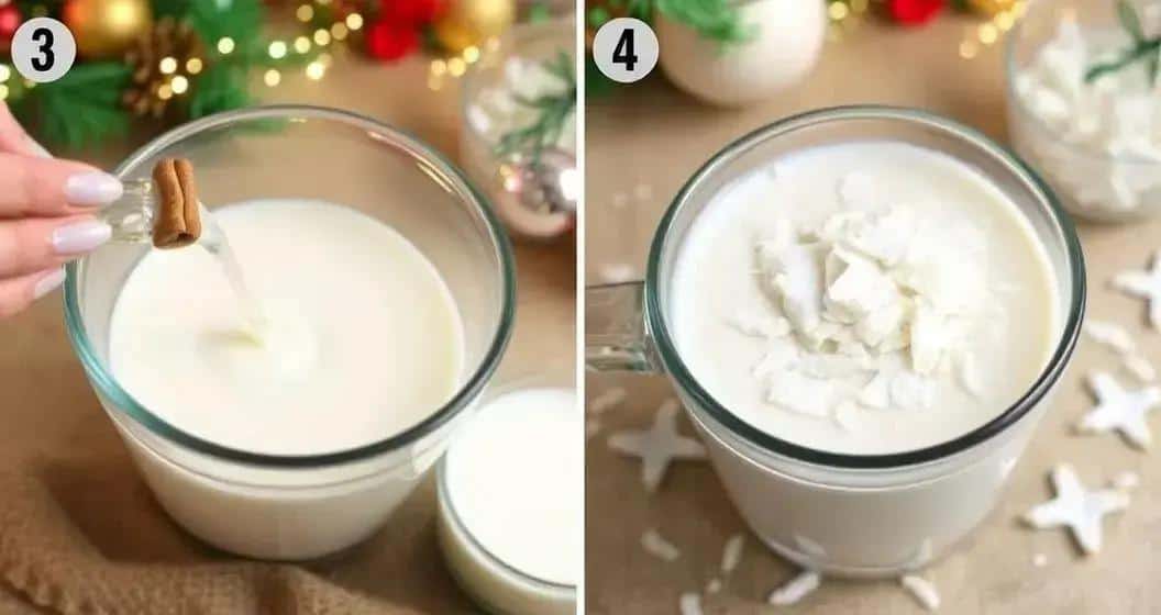 Vorbereitungsmethode für Coquito