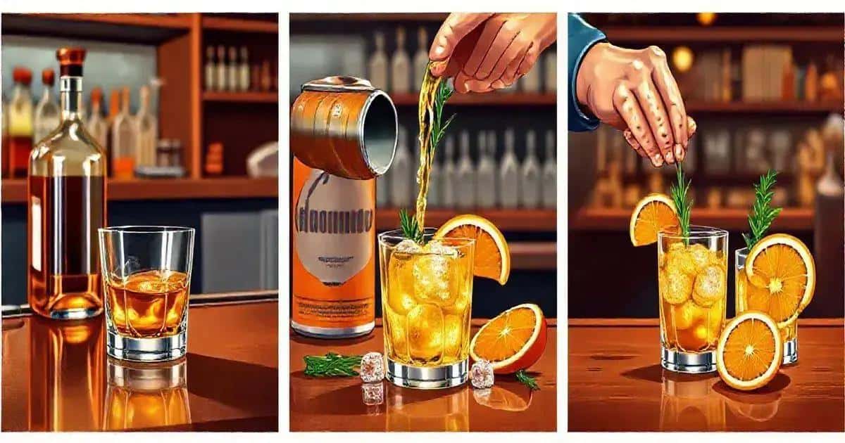 Vorbereitungsmethode für den Cocktail