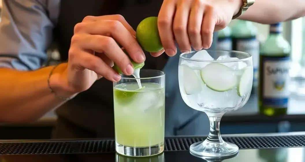 Vorbereitungsmethode für Sapucaia Limoncello Caipiríssima