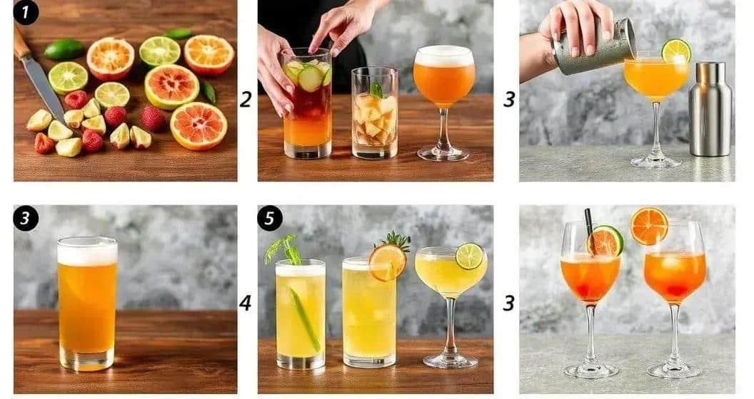 Vorbereitungsmethoden für Biercocktails