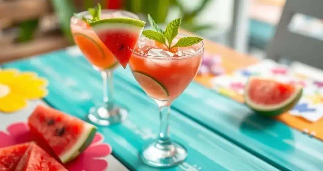 Wassermelonen Caipiroska: Ein Fest für die Sinne Wassermelonen Caipiroska: Ein Fest für die Sinne