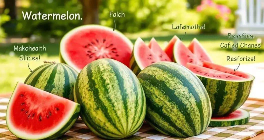 Wassermelonen: Gesundheitsvorteile und Herkunft