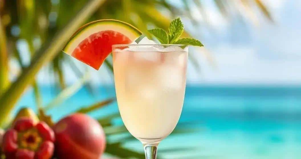 Weiße Pitaya-Caipirinha: 100% süß und exotisch!
